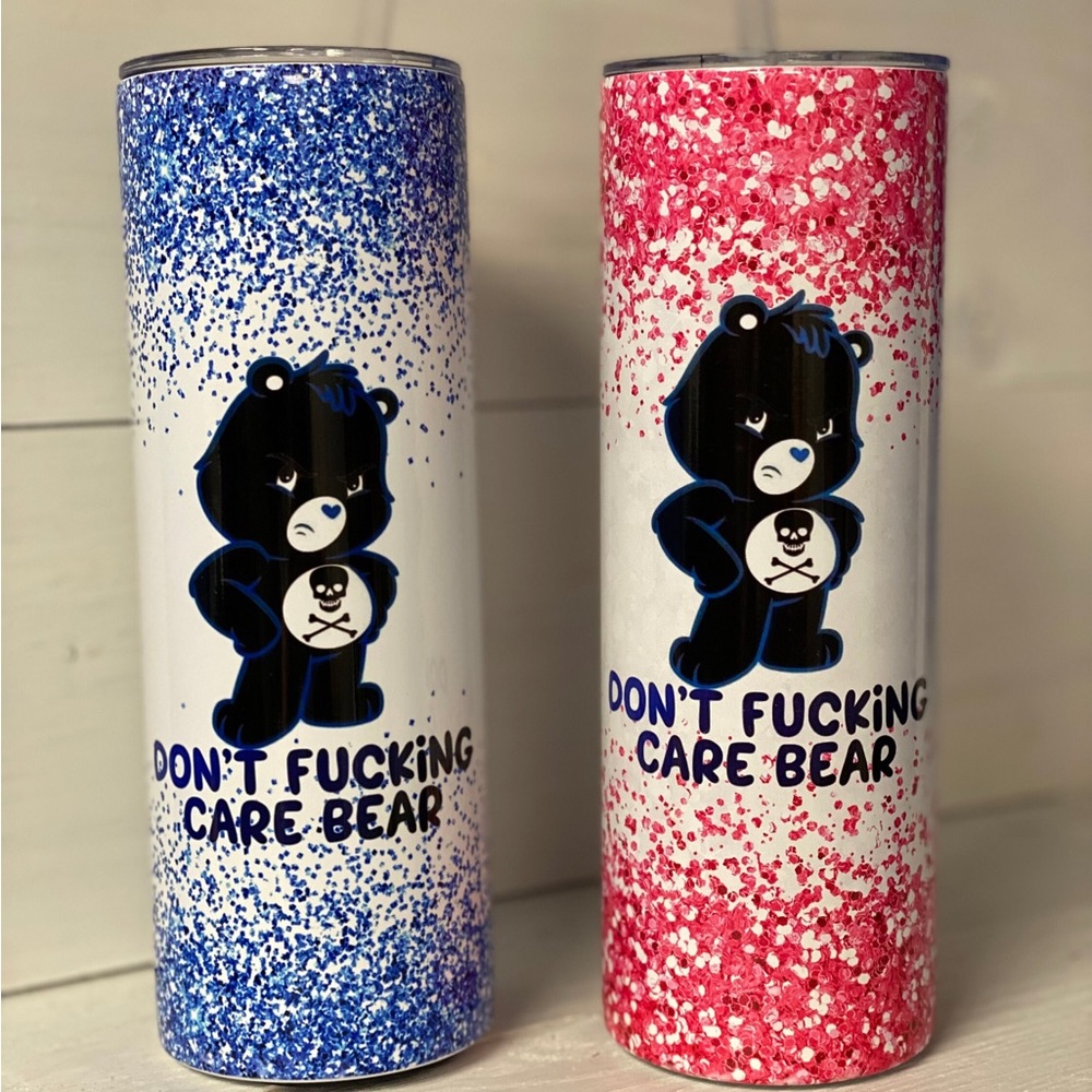 Don't F*cking Care Bear 20 oz Tumbler
